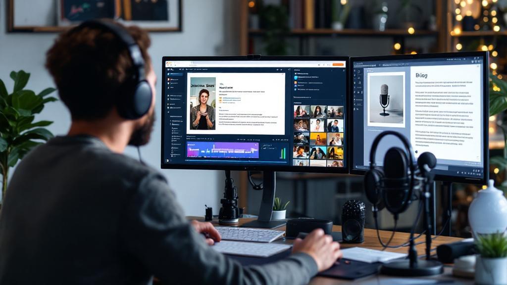 A_content_creator_working_on_multiple_screens_one_2025-08-03