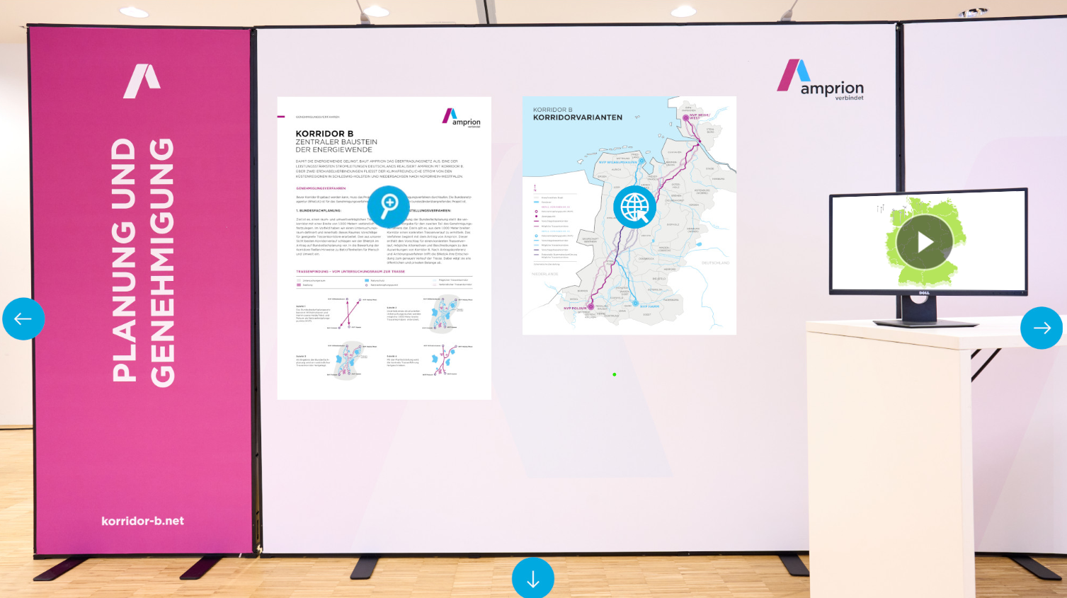 Digitale Bürgerinformation auf höchstem Niveau: Der digitale Bürgerinfomarkt von Amprion für das Projekt Korridor B